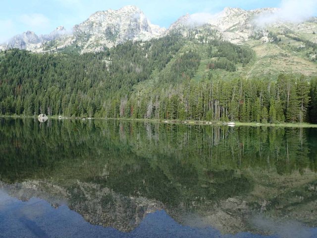 Leigh Lake views
